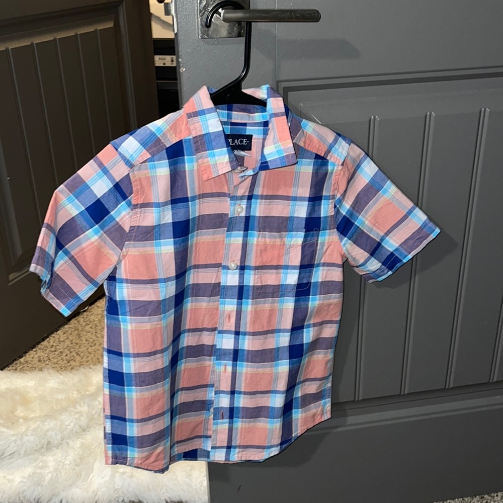 Boy collared shirt